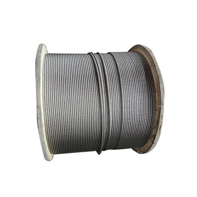 Ein guter Preis. 80,6 mm Warmgetränktes Galvanisiertes Stahldrahtseil für den Bau mit kaltem Stahl Online