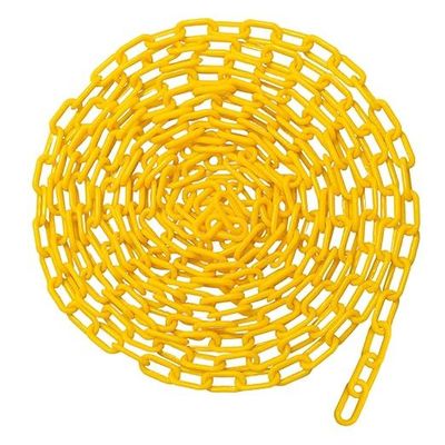 Ein guter Preis. 50 Fuß gelbe Plastikkette für den Innen- und Außenbereich mit Optionen für 100 Fuß Länge Online