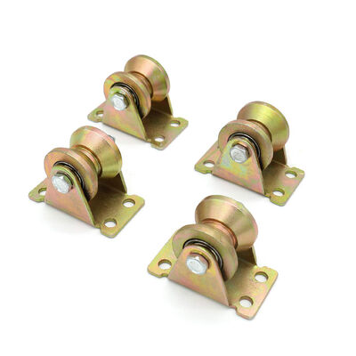 Ein guter Preis. Ausrüstung für Türen Zubehör Schiebetüren Rollenrad Rollenrad V-Groove Gleisrad Online