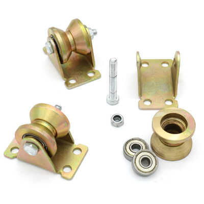 Ein guter Preis. Hochwertiges V-Groove Schiebetor Roller Garagentor Nylon-Rollerrad Online