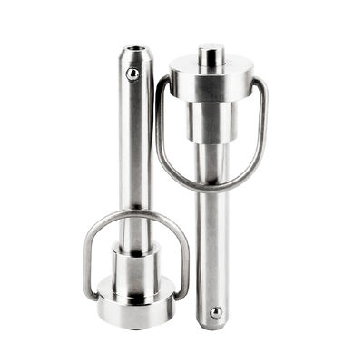 Ein guter Preis. Edelstahl Ring Griff Sperrspinne Kugel Sperrspinne Schnellentlastungspinne mit Knopf Online