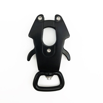 Ein guter Preis. Aluminium-Haustier Freisetzung Buckle Frosch Clip Pet Snap Haken Frosch Carabiner Sicherheitsgurt Kragen Frosch Clip Buckles Online