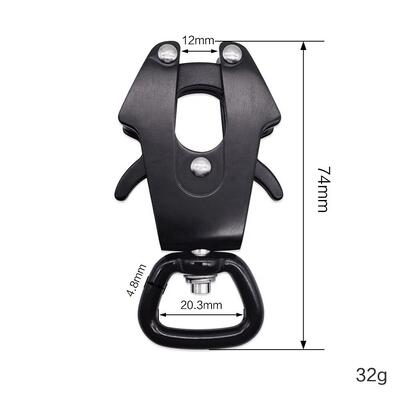 Ein guter Preis. Aluminium-Schnallen für Hundeleine Pet Freisetzung Schnalle Frosch Clip Pet Snap Haken Frosch Carabiner Online
