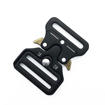 Ein guter Preis. Brechfestigkeit Stahl Schnellentlastung Buckle Hook für 40mm Webbing Strap Online