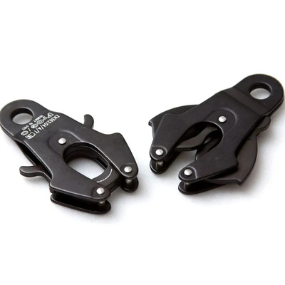Ein guter Preis. Großhandel Haustierzubehör Taktische Hundeleine Karabiner Multifunktionale Aluminiumlegierung Verbinder Clip Froschschnalle Online