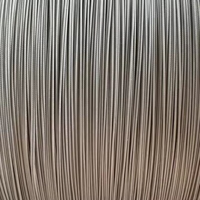 Ein guter Preis. PVC-beschichtet 304 Edelstahl Ultra dünnes Drahtseil 7*7 0,6-0,8 mm AiSi Standard Biegeverarbeitung für andere Anwendungen Online