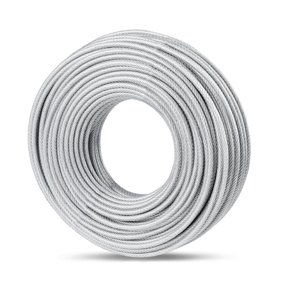 Ein guter Preis. Schwerlast 1x7 7x7 1x19 7x19 PVC beschichtet Edelstahldrahtseil für den Bau Online