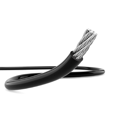 Ein guter Preis. 8x19+WS PVC-beschichtetes verzinktes Stahlseil für Wäscheleinen und Lichterketten Online