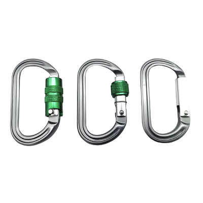 Ein guter Preis. Neuer heißer Verkauf Werbe-8kN Schlüsselanhänger Karabiner Schnapphaken Aluminium Outdoor Karabiner Online