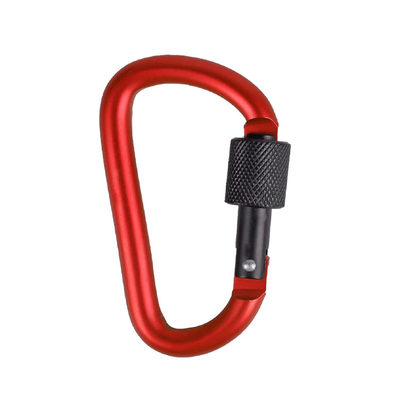 Ein guter Preis. Mehrfarbiger 6kN D-förmiger Aluminium-D-Ring Schlüsselfinger Klemmen Schließklemmen Karabiner für Camping Angeln und Outdoor-Nutzung Online