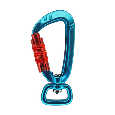 Ein guter Preis. Karabiner-Clip mit Wirbelring, Karabiner-Fixierclip, automatische Verriegelung, 4kN, Wirbel-Karabinerhaken Online