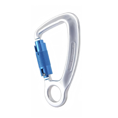 Ein guter Preis. 23kN Aluminium Karabiner mit Fangauge Stahl Dreifach-Sicherungs-Twist-Lock Karabiner Online