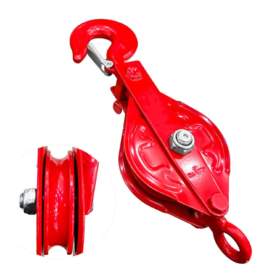 Ein guter Preis. Professionelle industrielle Anwendungen Einzelne Rundseilrolle Drahtseilrolle Seilrolle für Drahtseil Online