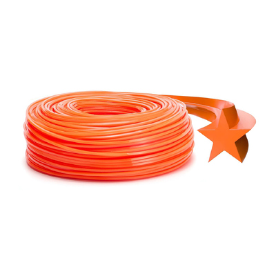 Star String Trimmer Line Heavy Duty Commercial Grade Nylon Weed Eater String Hochleistungssternform für den Sauberschnitt