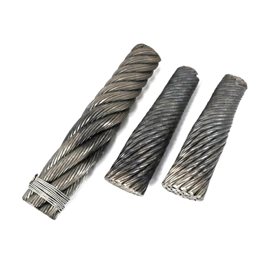 Ein guter Preis. Zugfestigkeit Stahlkern 6x41WS-IWRC/FC/WSC verzinktes Stahlseil für Aufzugseil Online