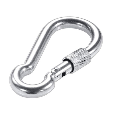 Ein guter Preis. 304 Edelstahl Karabiner DIN5299 Spring Snap Hook mit Auge und Schraube Online