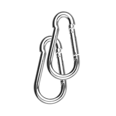 Ein guter Preis. DIN5299c Karabinerhaken, robuster Feder-Karabinerhaken, Karabinerhaken aus Kohlenstoffstahl, Schnellverbindung, Feder-Karabinerhaken Online