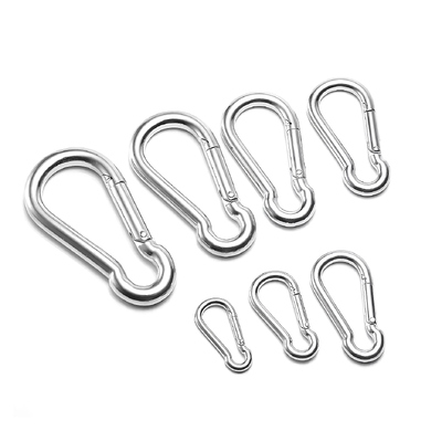 Ein guter Preis. Sicherheit Schwerlast M4-M12 304 316 Edelstahl Karabiner Kürbisform Schraubfederhaken Online