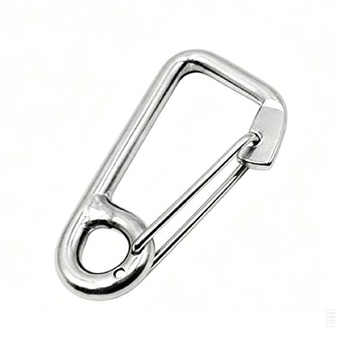 Ein guter Preis. T316 Stainless Steel Spring Snap Hook Marine Grade Safety Carabiner, Heavy Duty Boat Hook mit Auge für Schiffs-Yacht Segeln Online