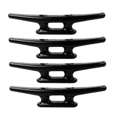 Ein guter Preis. Naylon-Boot-Klecks Schwarz Marine-Grade Marine-Boot-Yacht Naylon-Kleat Dock-Kleats für Seil Kajak Mooring Kanu Online