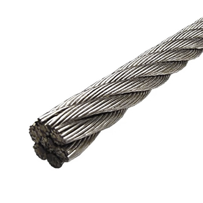 Ein guter Preis. Fabrikpreis Verzinktes Drahtseil Seekabel 6x15-7FC Hebestahldrahtseil Online