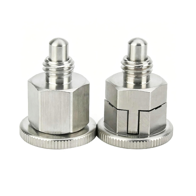 Ein guter Preis. Selbstverriegelnde Plunger Festposition Dowel Verriegelung Feder Schraube Mini-Edelstahl-Indexing-Plunger Online