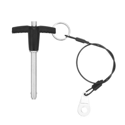 Ein guter Preis. T Handgriff Schnellentlassungspin 304 aus Edelstahl Schnellentlassungspin mit Schaltknopf für Marinehardware Online