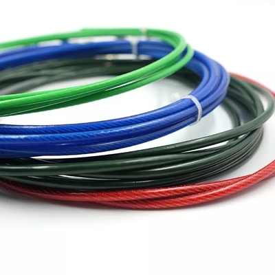 Ein guter Preis. PVC-ummanteltes Stahlseil mit 7x7 / 7x19 Konstruktion und 5/32