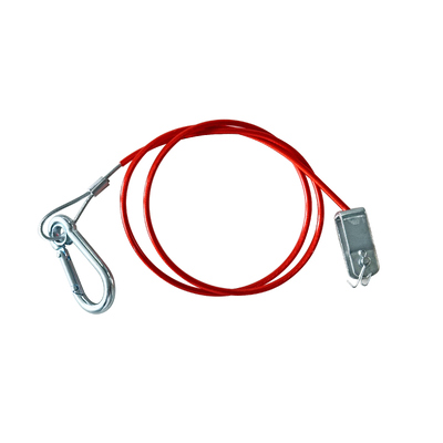 Ein guter Preis. PVC-beschichtete Kabelschlinge aus Kohlenstoffstahl mit Haken und Spalten online
